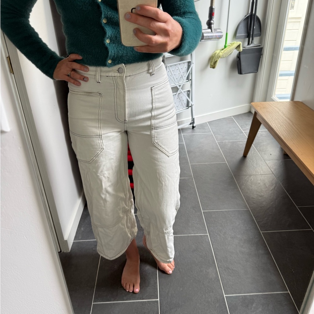 Everlane Cream Gardener Jeans